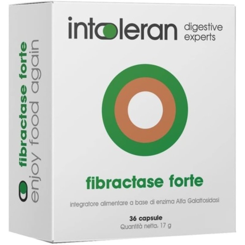 Intoleran Fibractase Forte 36 Capsules