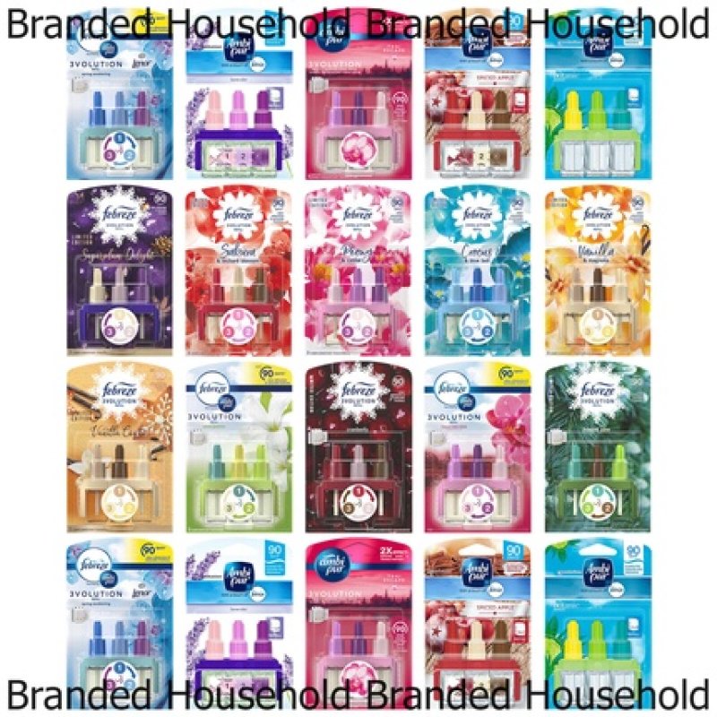 Ambi Pur 3Volution Plug In Air Freshener Refills - Choose Scent and Quantity