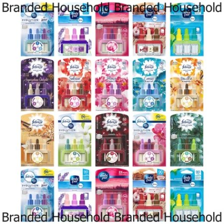 Ambi Pur 3Volution Plug In Air Freshener Refills - Choose Scent and Quantity