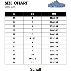 Scholl Unisex Clog Evohealth Care Professional Shoe 115 UK White