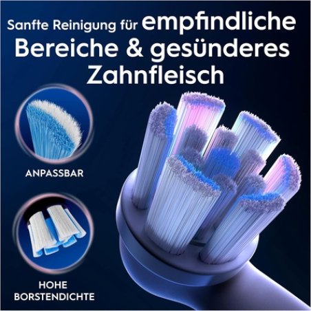 Oral-B Brosse à dents sonique 8700216373609 / iO Sanfte Reinigung Double pack Blanc