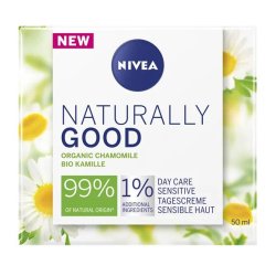 NIVEA Naturally Good Day Organic Chamomile Cream Crème de nuit Visage 50 ml