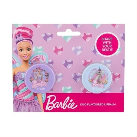 Barbie Duo Gift Set of Barbie and Unicorn Lip Balm 10.0g
