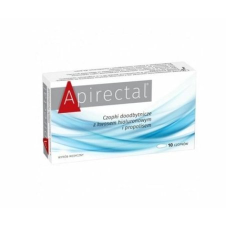 Apirectal Suppositories With Hyaluronic Acid And Propolis For Hemorrhoids