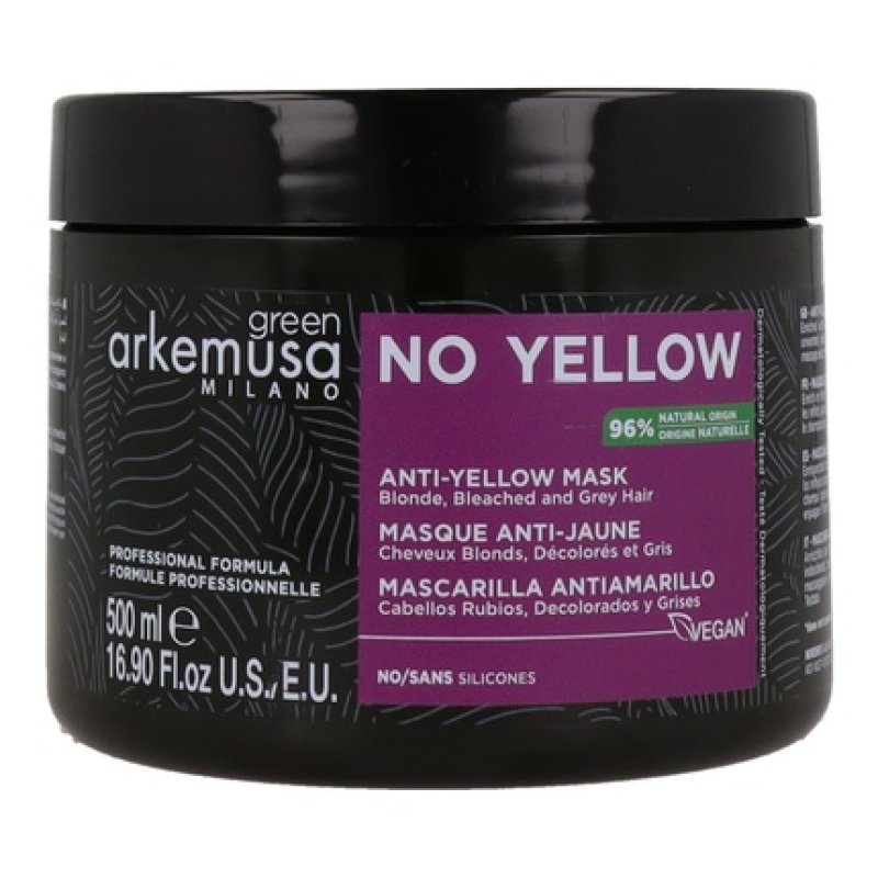 Arkemusa Green No Yellow Mask 500ml Hair Care