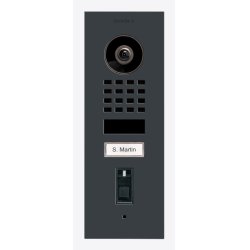 DoorBird D1101FV système vidéophone Anthracite, Gris
