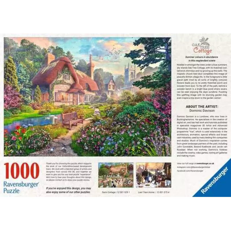 Ravensburger - Oak Tree Cottage 1000p (12001571)