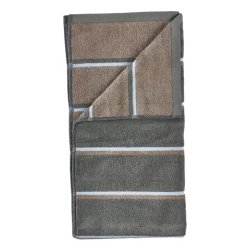 Zone Denmark 37623 serviette de bain 50 x 100 cm Coton Olive, Taupe, Bleu, Vert 1 pièce(s)
