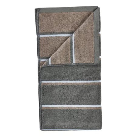 Zone Denmark 37623 serviette de bain 50 x 100 cm Coton Olive, Taupe, Bleu, Vert 1 pièce(s)