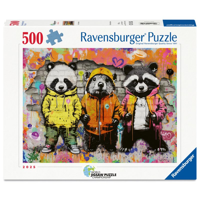 Ravensburger - Animal Graffiti 500p (12001705)