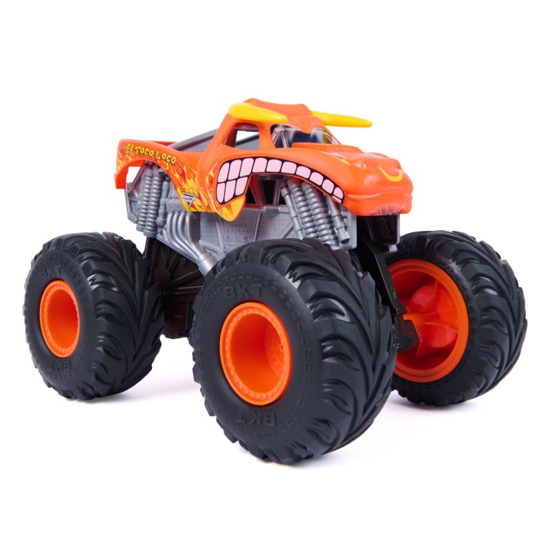Monster Jam , Official El Toro Loco Rev ‘N Roar 1:15 Scale Monster Truck, Kids Toys for Boys & Girls Ages 3 and up