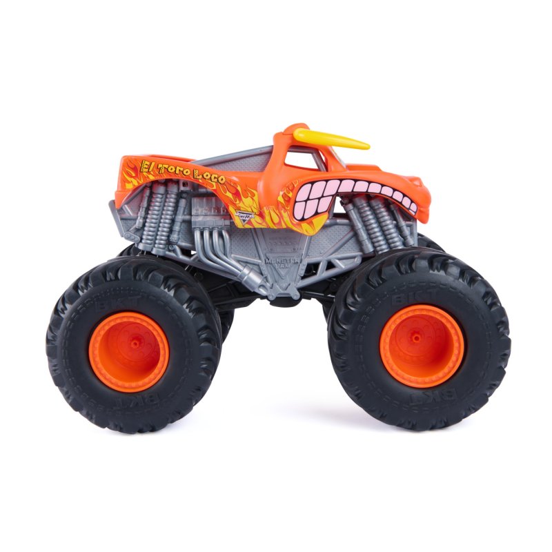 Monster Jam , Official El Toro Loco Rev ‘N Roar 1:15 Scale Monster Truck, Kids Toys for Boys & Girls Ages 3 and up