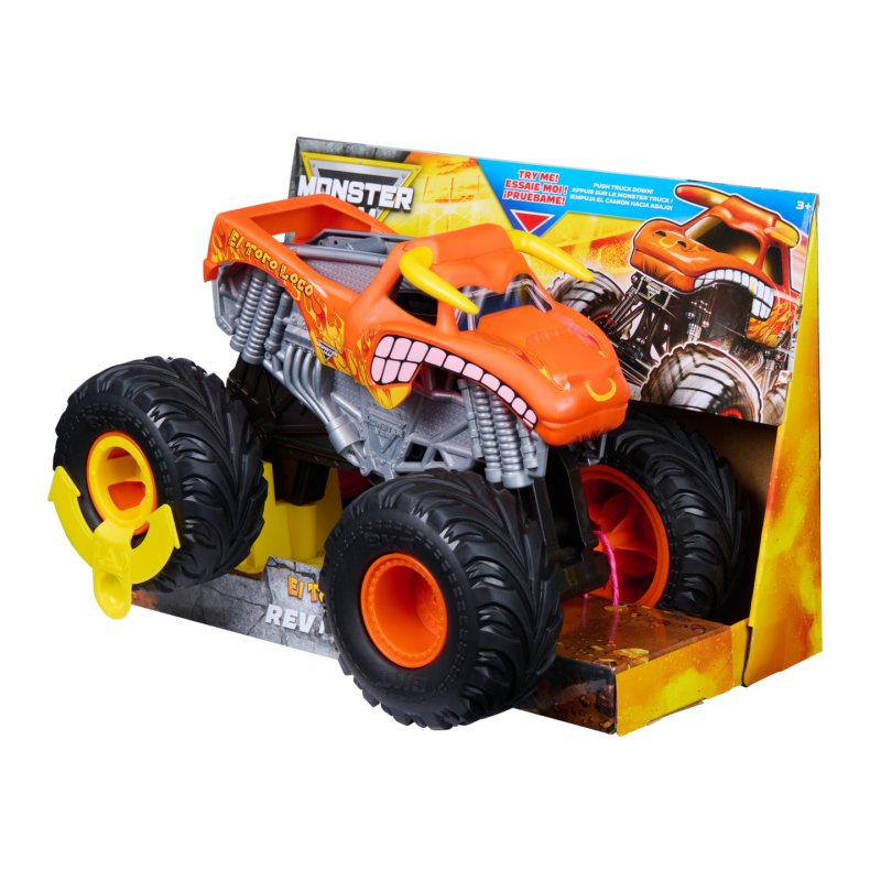 Monster Jam MNJ VHC Rev n Roar El Toro Loco GML