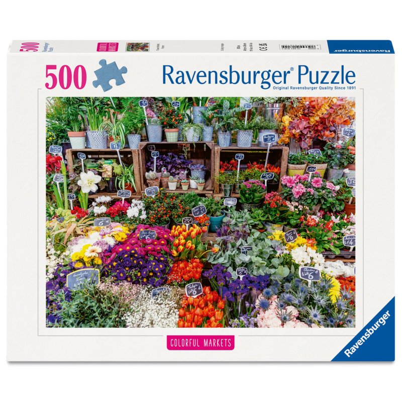 Ravensburger - Flower Market, France 500p (12001815)