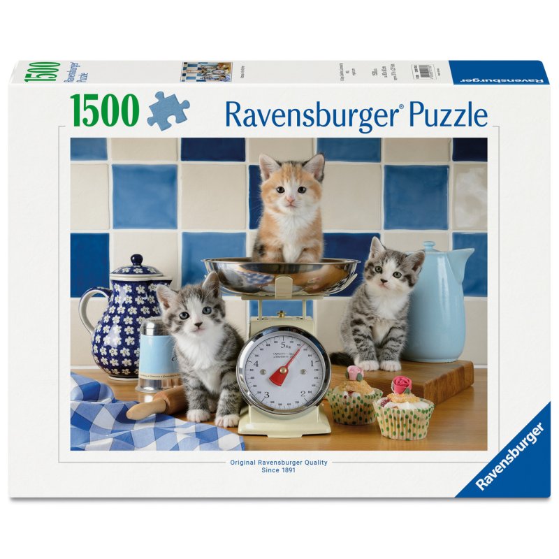 Ravensburger - Cute cats 1500p (12001708)