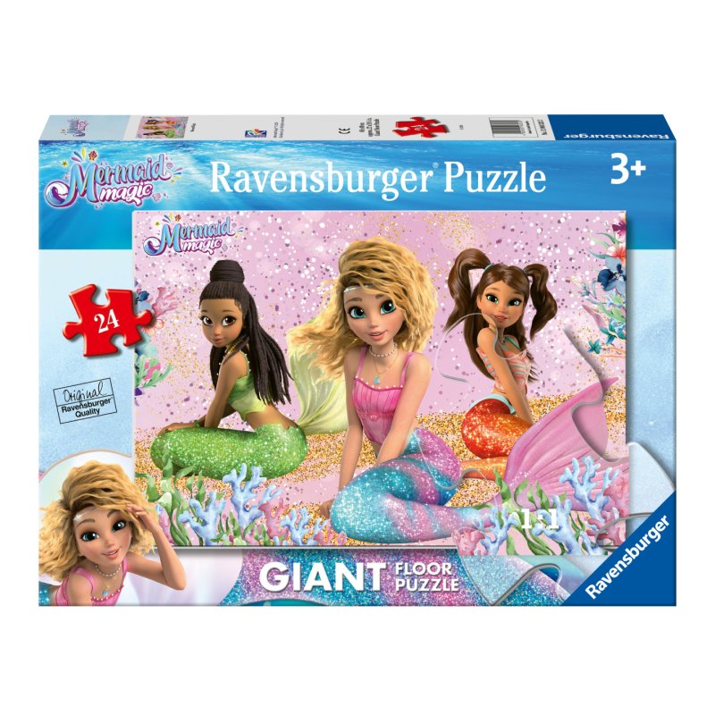 Ravensburger - Mermaid Magic Giant floor puzzle 24p (12004323)