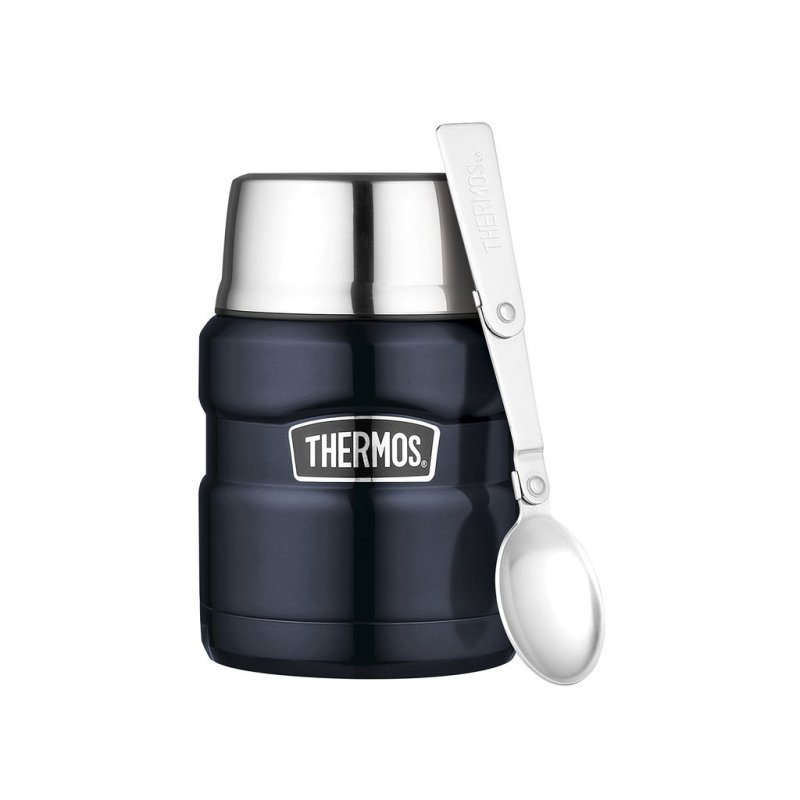 Thermos - Stainless King Food Flask 470 ml – Dark Blue