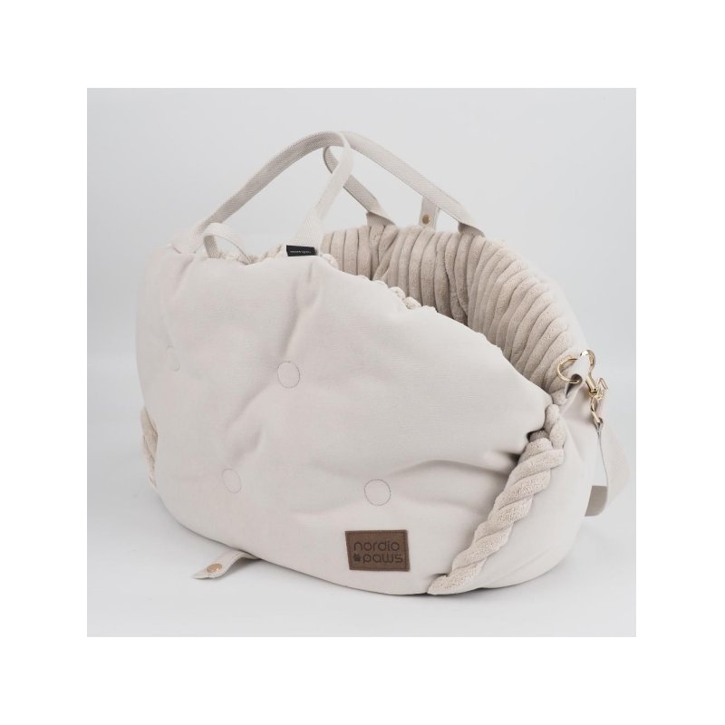 Nordic paws - Pet Carrier Mille - Beige - 50 x 30 x 35 cm