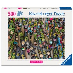 Ravensburger - Floating Market, Indonesia 500p (12001813)