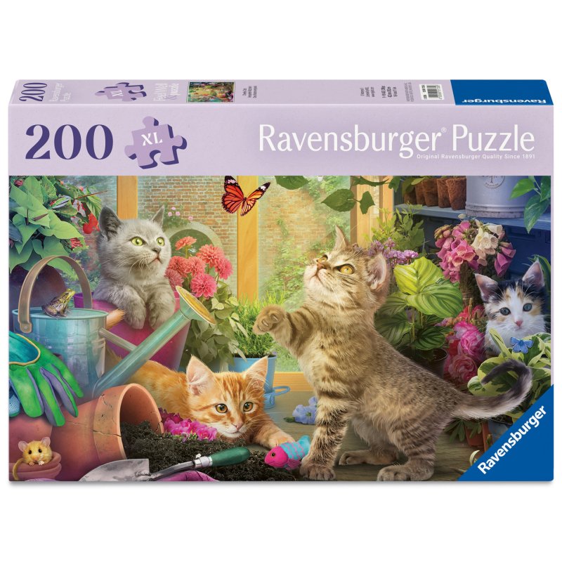 Ravensburger - Cheeky Cats 200p Ad (12001735)