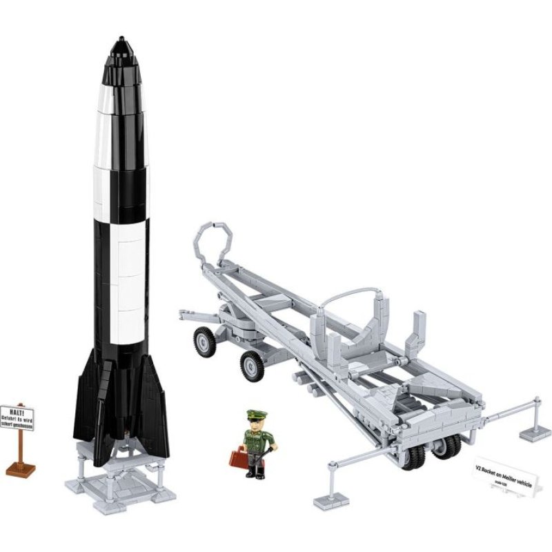 1210 PCS HC WWII /3120/ V2 ROCKET&TRANSPORTER