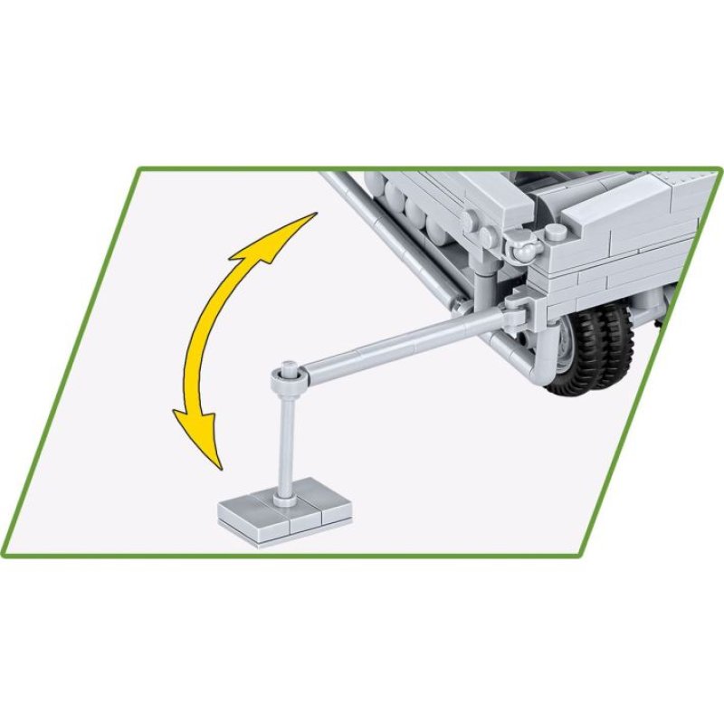 1210 PCS HC WWII /3120/ V2 ROCKET&TRANSPORTER