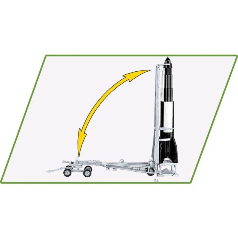 1210 PCS HC WWII /3120/ V2 ROCKET&TRANSPORTER