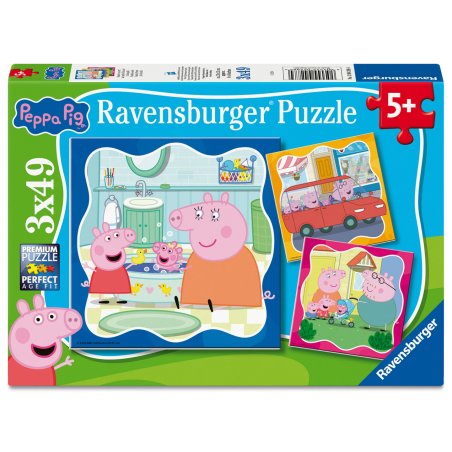 Ravensburger - Peppa Pig 3x49p (12004288)