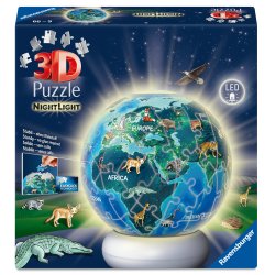 Ravensburger - Puzzle-Ball Nightlight The Earth by Night 72p (12008055)