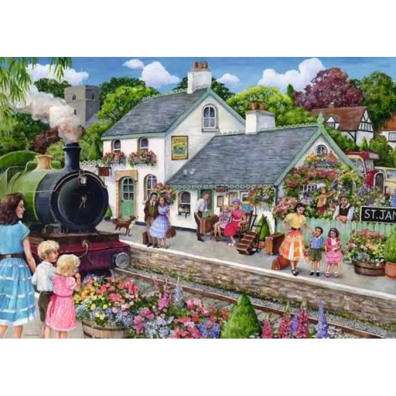 Ravensburger - Whistle Stop Cottage 1000p (12001726)