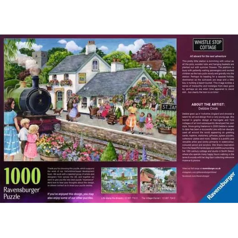 Ravensburger 12001726 puzzle Jeu de puzzle 1000 pièce(s) Paysage