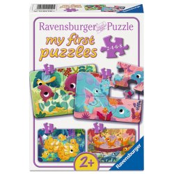 Ravensburger - Sweet Dinos 2/4/6/8p (12004249)