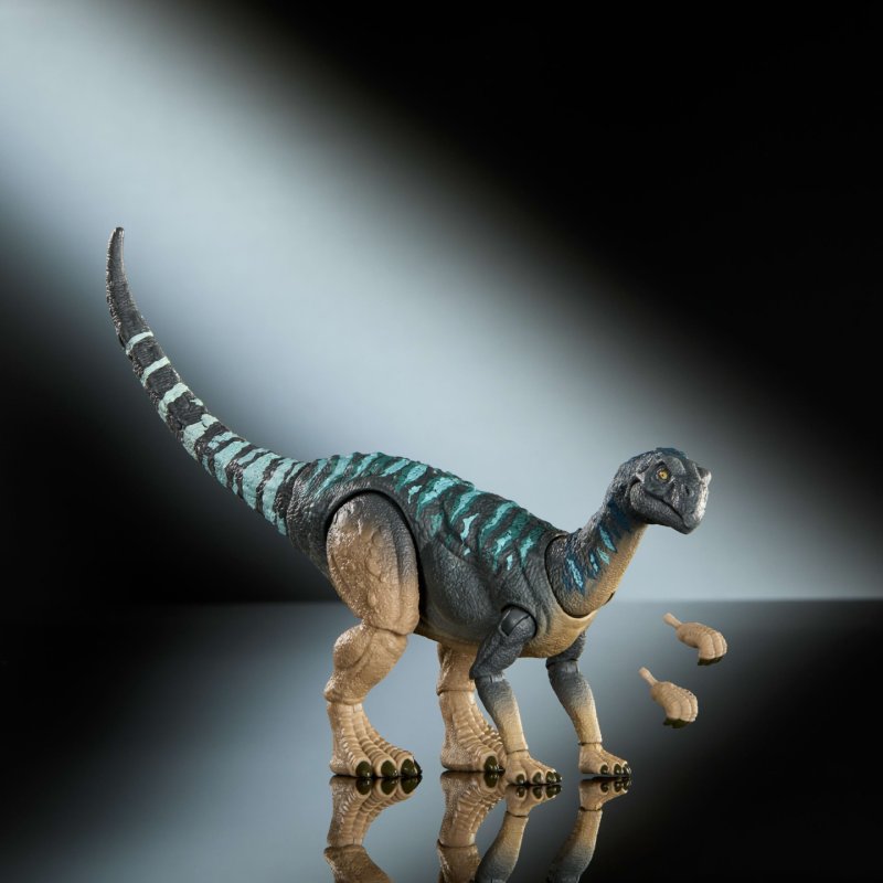 Jurassic World Hammond Collection Mussaurus Dinosaur Figure, Deluxe Design and 15 Articulations