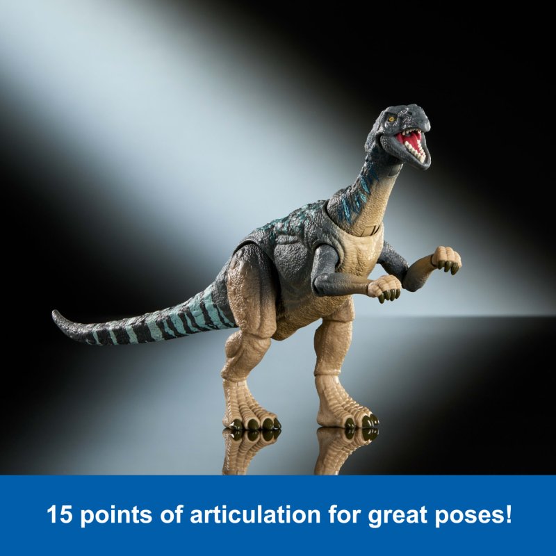 Jurassic World Hammond Collection Mussaurus Dinosaur Figure, Deluxe Design and 15 Articulations