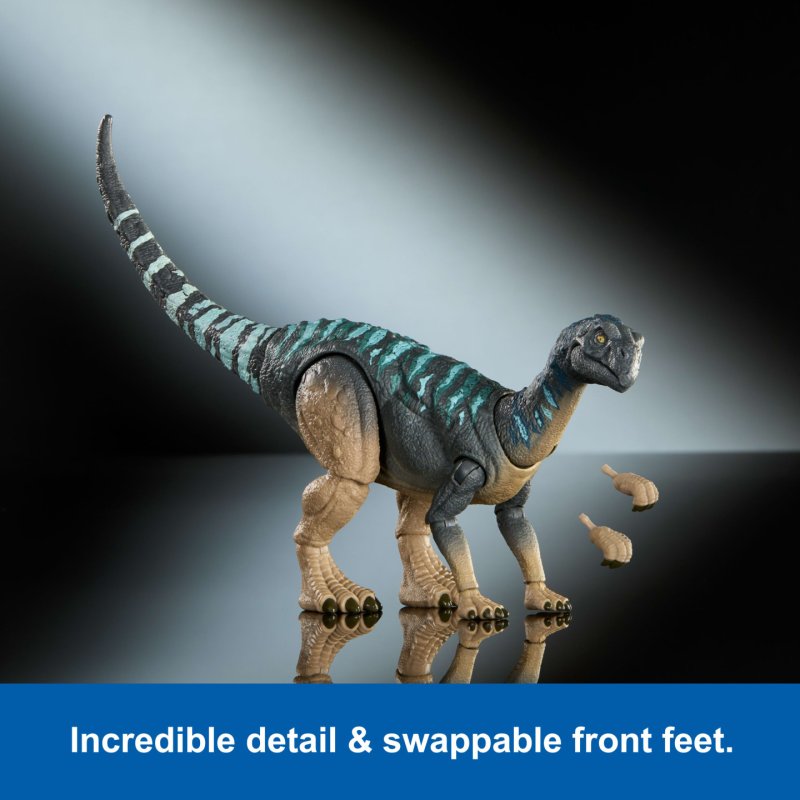 Jurassic World Hammond Collection Mussaurus Dinosaur Figure, Deluxe Design and 15 Articulations