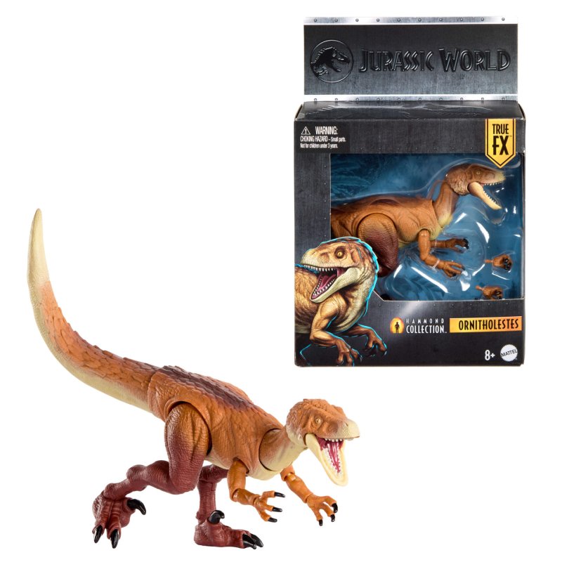Jurassic World – Figurine articulée Ornitholestes Collection Hammond