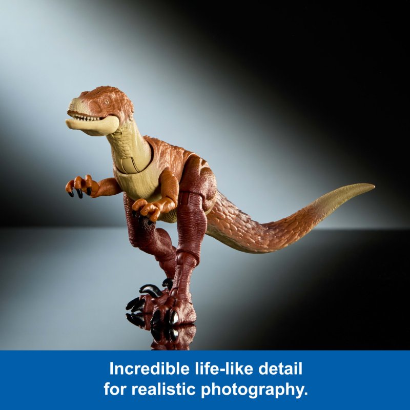 Jurassic World – Figurine articulée Ornitholestes Collection Hammond