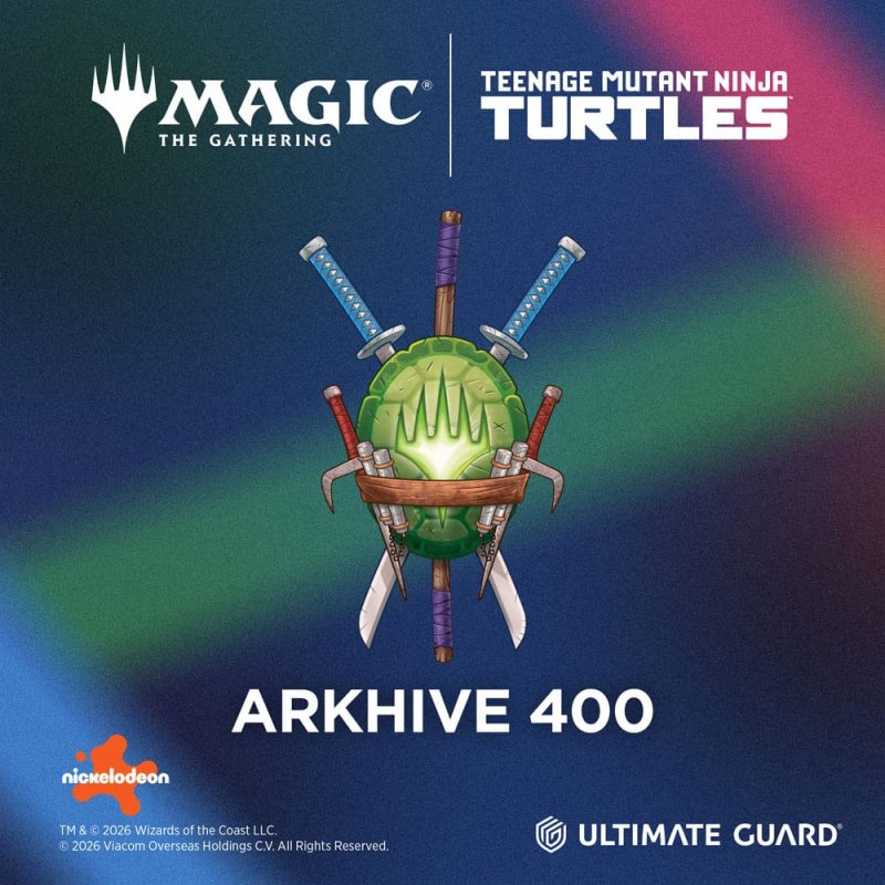 Ultimate Guard Arkhive 400 Xenoskin Magic: The Gathering | Teenage Mutant Ninja Turtles - Turtles Van