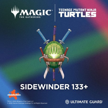 Ultimate Guard Sidewinder 133 Xenoskin Magic: The Gathering | Teenage Mutant Ninja Turtles - Lean Mean Green
