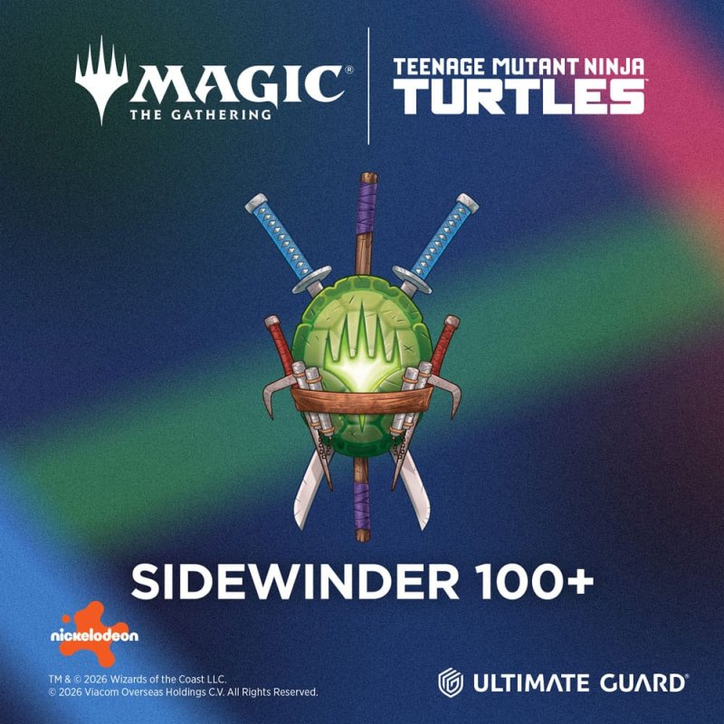 Ultimate Guard Sidewinder 100 Xenoskin Magic: The Gathering | Teenage Mutant Ninja Turtles - Swamp