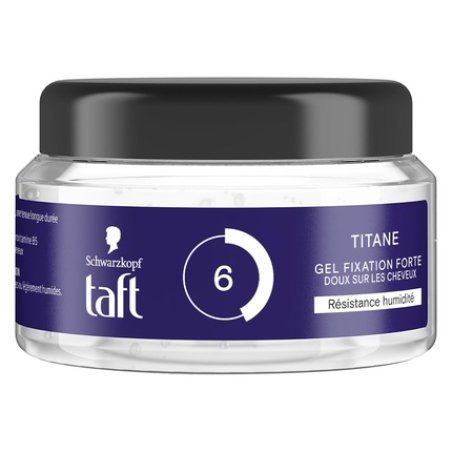 Schwarzkopf Taft Titanium Styling Gel Moisture Resistant Strong
