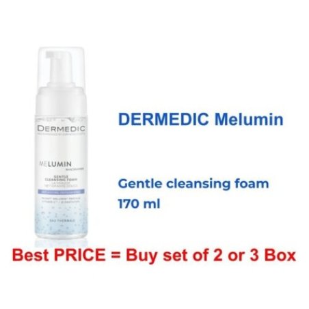 Dermedic Melumin Gentle Cleansing Foam 170ml for Discolouration Problems