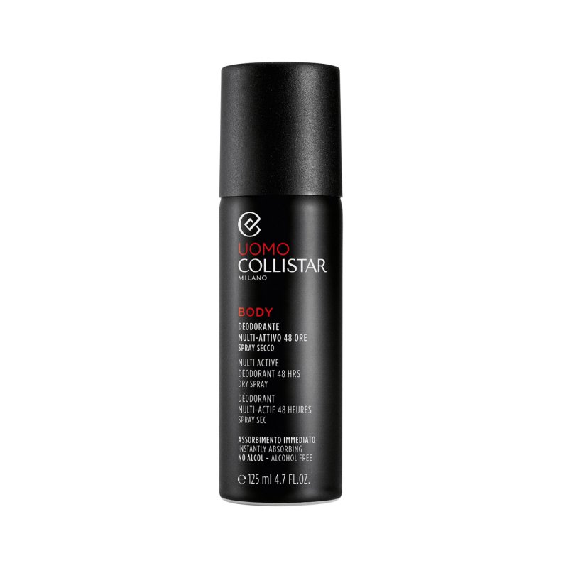 Collistar Uomo Multi Active Deodorant 48 Hrs Dry Spray 125ml