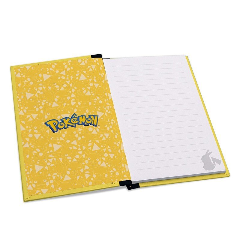 Pokemon gift set: large glass, heat change mug, notebook -Pikachu / Zestaw prezentowy Pokemon: szklanka, kubek