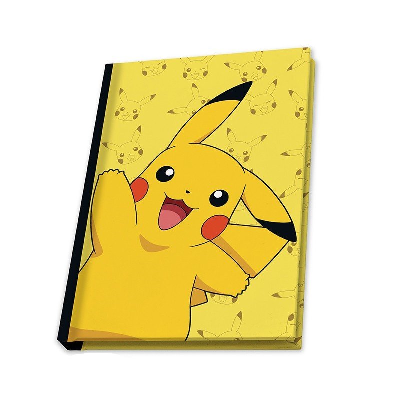 Pokemon gift set: large glass, heat change mug, notebook -Pikachu / Zestaw prezentowy Pokemon: szklanka, kubek