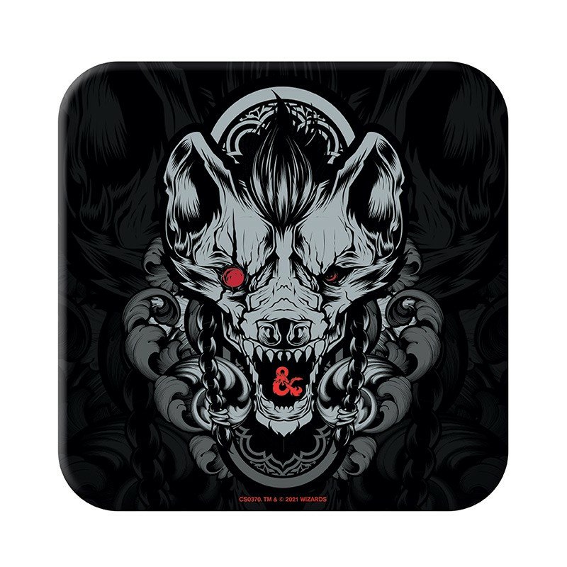 DUNGEONS & DRAGONS gift set: xxl glass, mug, 2 x coasters / zestaw prezentowy Dungeon & Dragons: szklanka XXL, kubek, 2