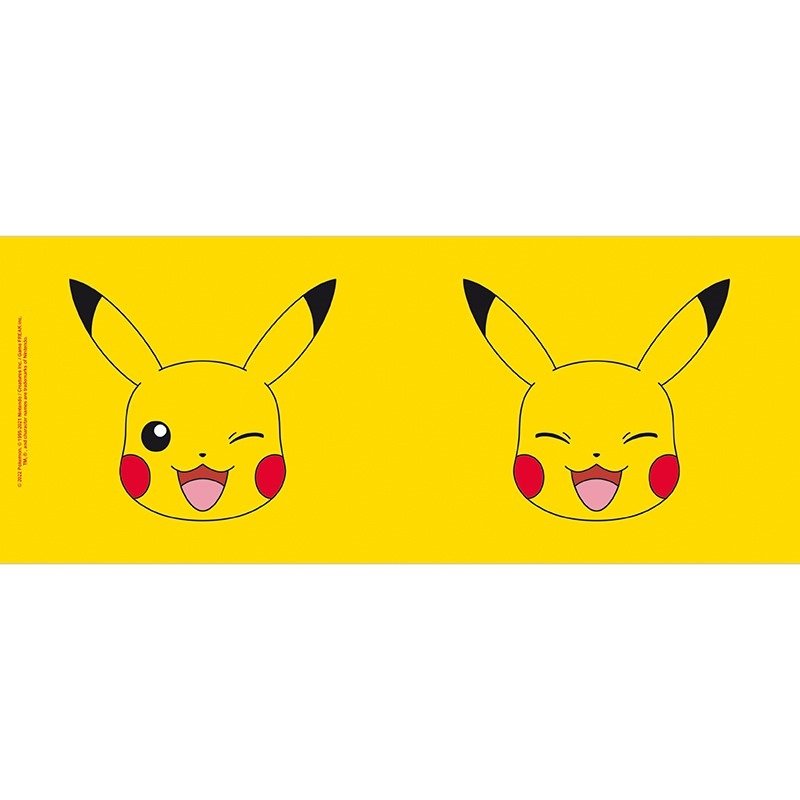 POKEMON - Mug - 460 ml - Pikachu Face / kubek Pokemon - Pikachu (460 ml) - ABS