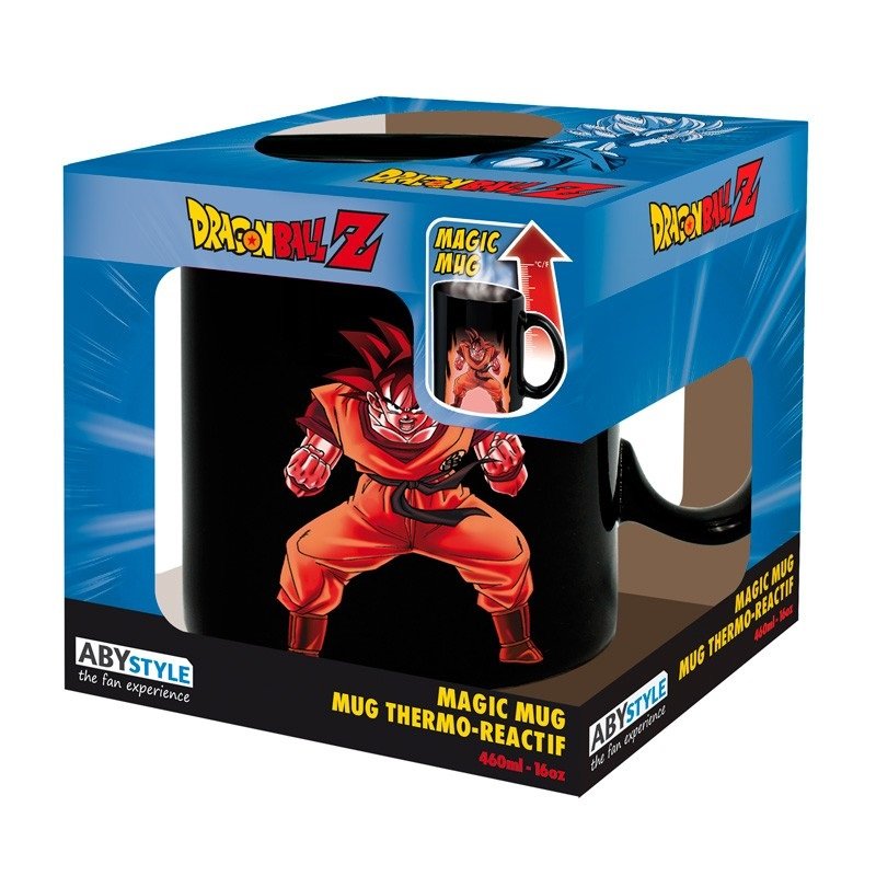 DRAGON BALL Mug Heat Change (460 ml) - Goku / kubek termoaktywny Dragon ball (460 ml) - Goku - ABS