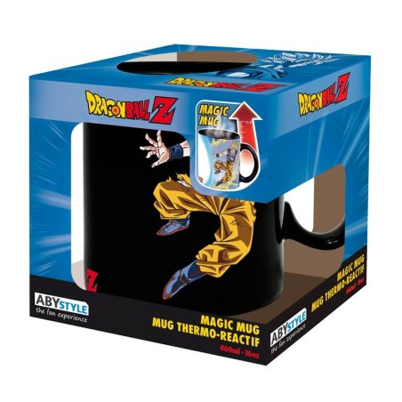 DRAGON BALL Mug Heat Change (460 ml) - Goku vs Buu / kubek termoaktywny Dragon Ball (460 ml) Goku vs Buu - ABS