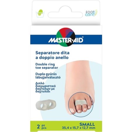 FOOTCARE Fingertrenner Doppelring Small